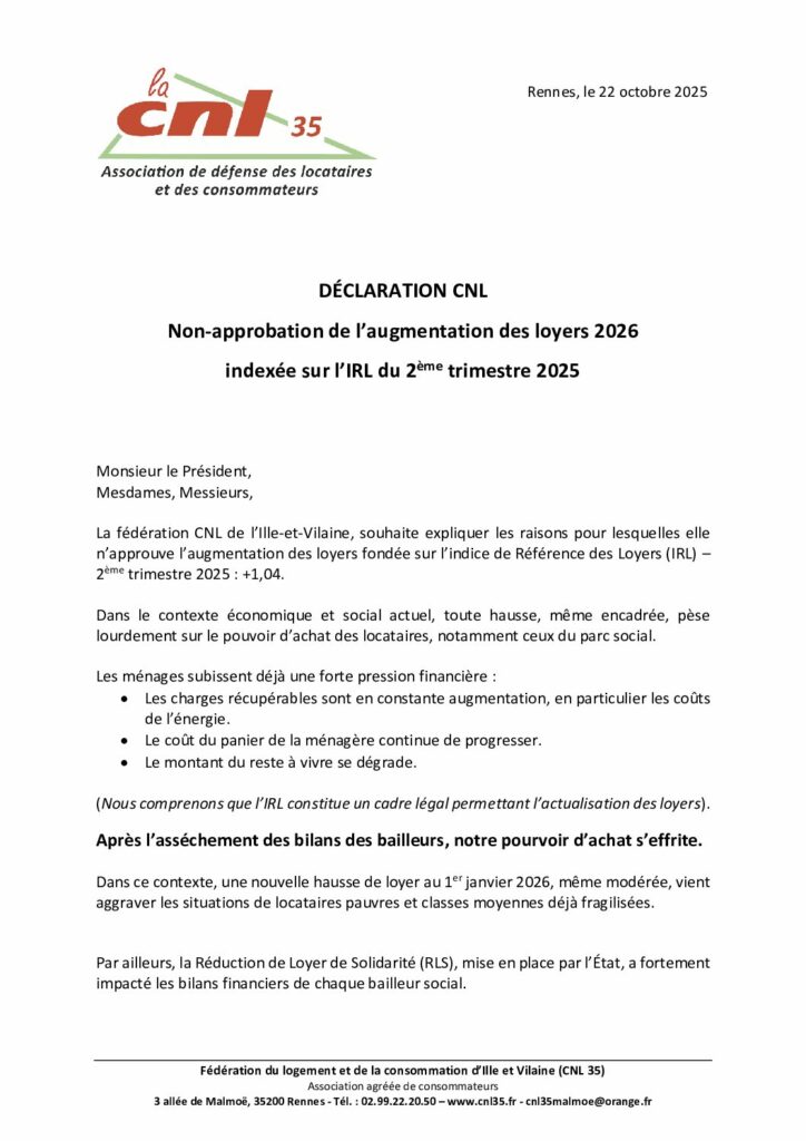 thumbnail of Déclaration CNL 35 auprès des bailleurs sociaux d’Ille-et-Vilaine – octobre 2025