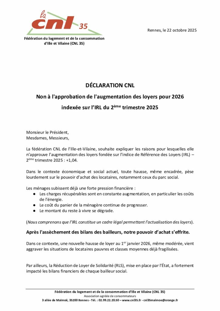 thumbnail of Pour le gel des loyers en 2026 et la construction massive de logements sociaux neufs !