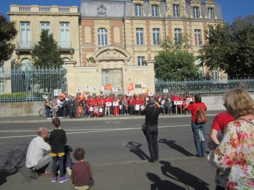 Mobilisation CNL 35 APL - Préfecture 